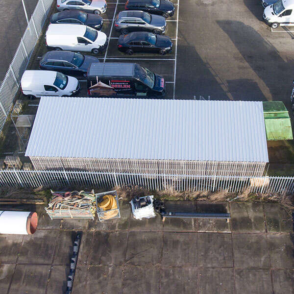 klant overkapping carport berging