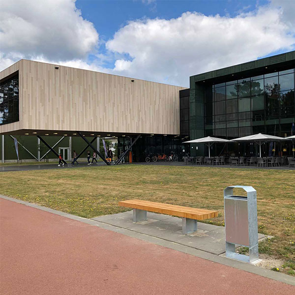 Straatmeubilair voor Sportcentrum Papendal