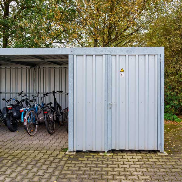 bedrijvenpark kennispark fietsparkeren fietsoverkapping straatmeubilair