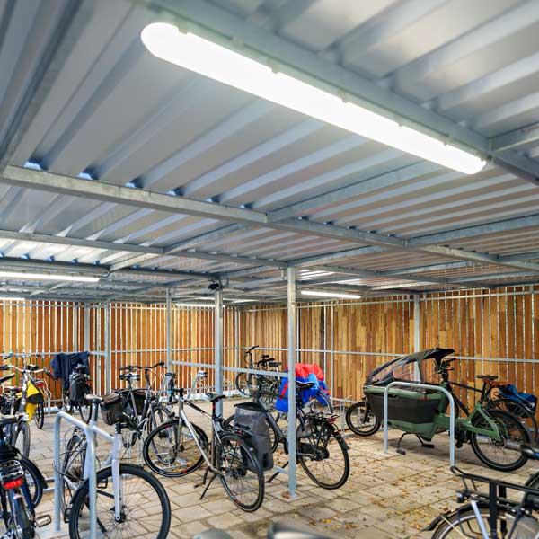 bedrijvenpark kennispark fietsparkeren fietsoverkapping straatmeubilair