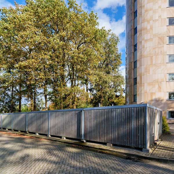 bedrijvenpark kennispark fietsparkeren fietsoverkapping straatmeubilair