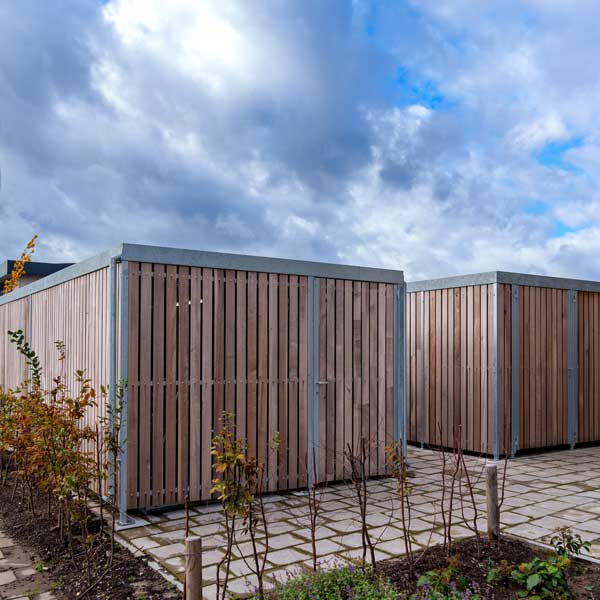 bedrijvenpark kennispark fietsparkeren fietsoverkapping straatmeubilair