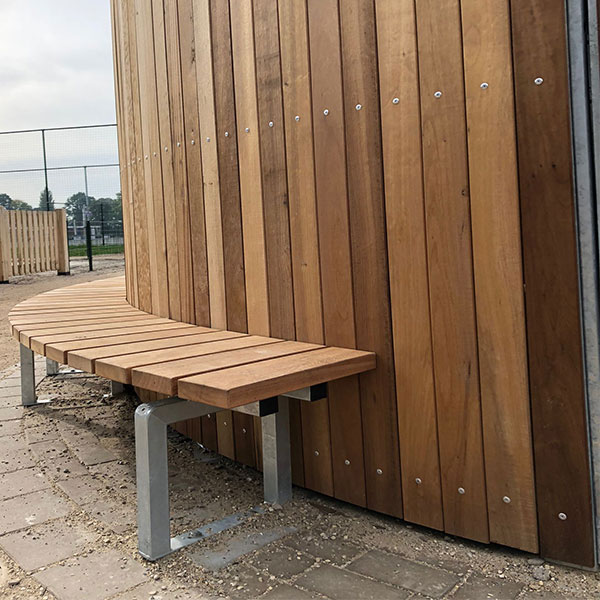 116574 ronde overkapping buitenberging buitenbank straatmeubilair