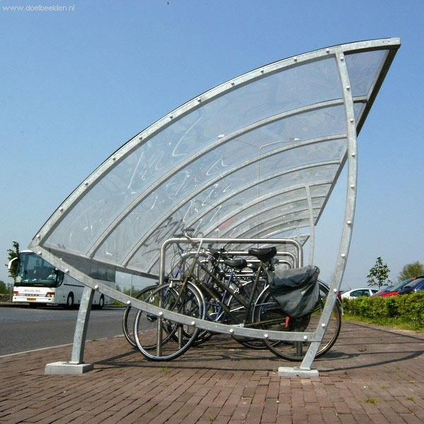 fietsoverkapping fietsenstalling fietsparkeren FalcoSail ipv Delft