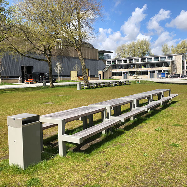 127170 straatmeubilair picknickset buitenbank zitbank