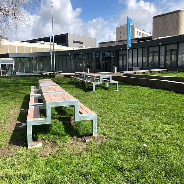 127170 straatmeubilair picknickset buitenbank zitbank