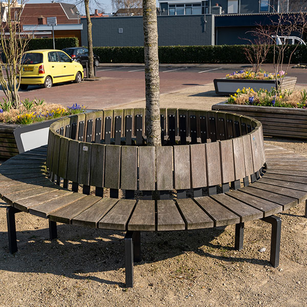 97495 straatmeubilair zitbank plantenbak