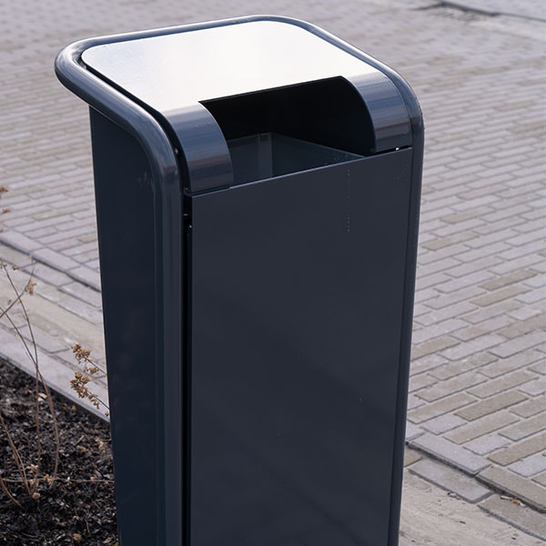 131106 straatmeubilair fietsparkeren buitenbank fietsaanleunbeugels afvalbak 