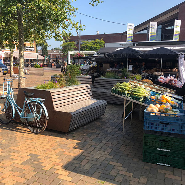 101067 straatmeubilair zitbanken buitenbanken  FalcoLinea