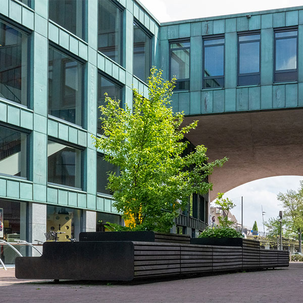 96154 buitenbank boombank FalcoLinea XXL plantenbak zitelement