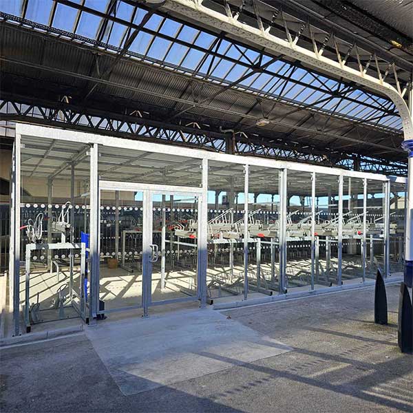 Fietsparkeeroplossing op maat voor station Inverness