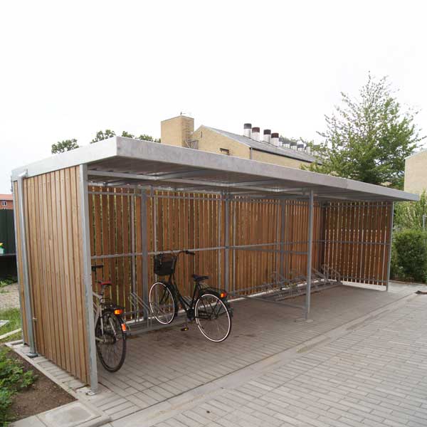 Fietsvriendelijk en stijlvol project in Albertslund, Denemarken