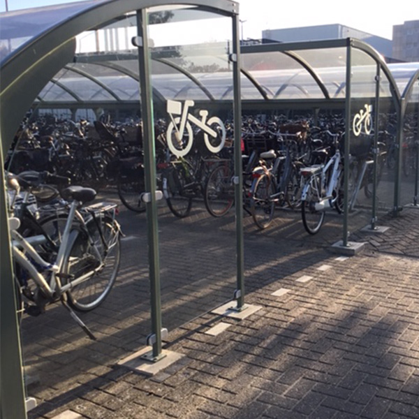 fietsparkeren overkapping fietsenrek 