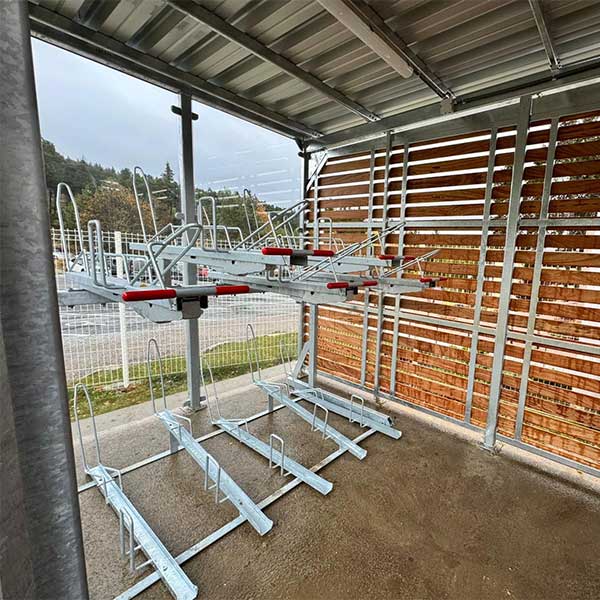 Slim fietsparkeren bij extreem weer: een passende oplossing op maat