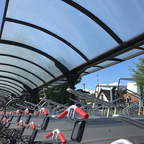 99123 fietsoverkapping fietsparkeren etagerekken