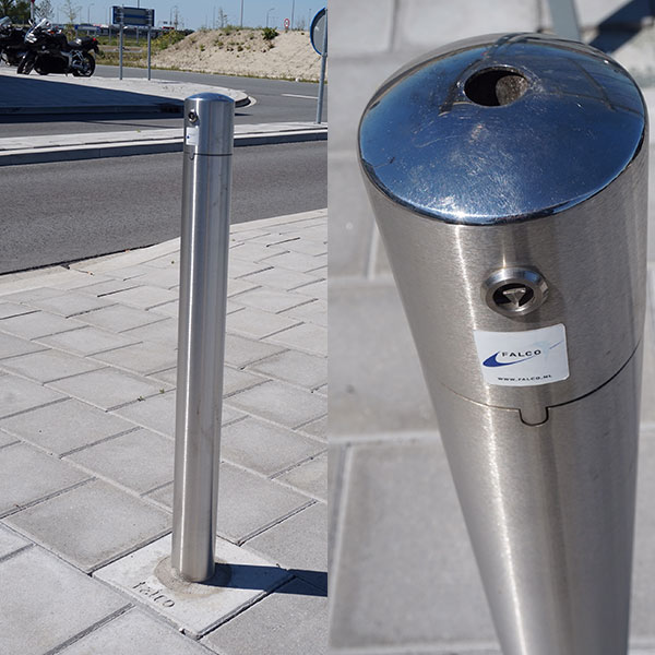 95491 straatmeubilair overkappingen schiphol zitbank afvalbak rookpaal