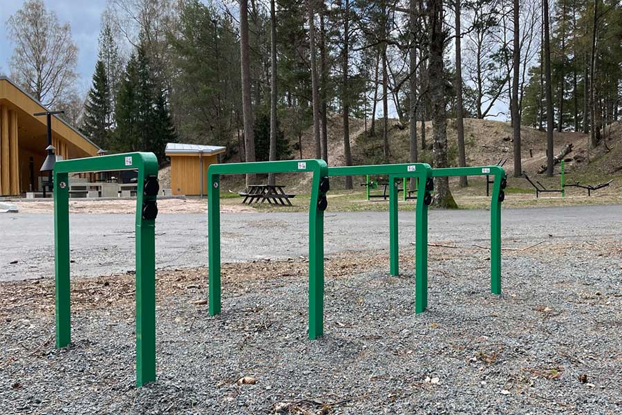 fietsparkeren fietsaanleunbeugel opladen