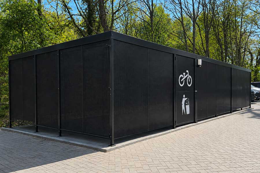 137895 fietsoverkapping fietsparkeren fietsaanleunbeugels