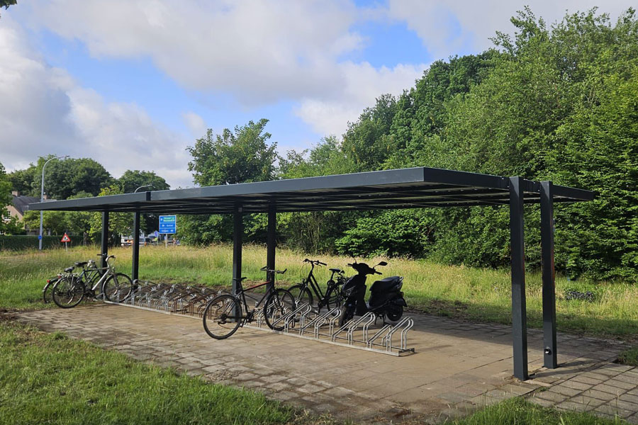 fietsparkeren fietsoverkapping