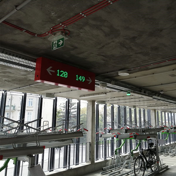 fietsparkeren fietskelder etagerek dubbellaags compact