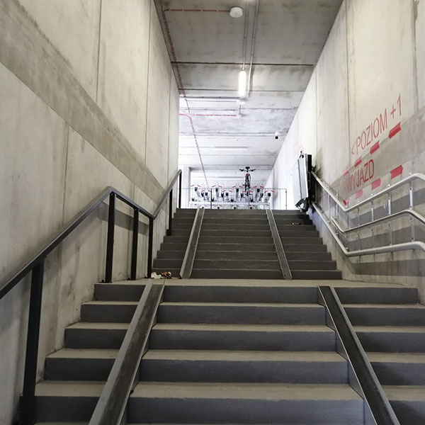 fietsparkeren fietskelder etagerek dubbellaags compact