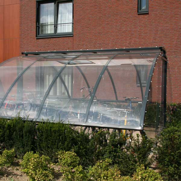 fietsoverkapping fietsenstalling fietsparkeren FalcoSail Bosdael Reuver