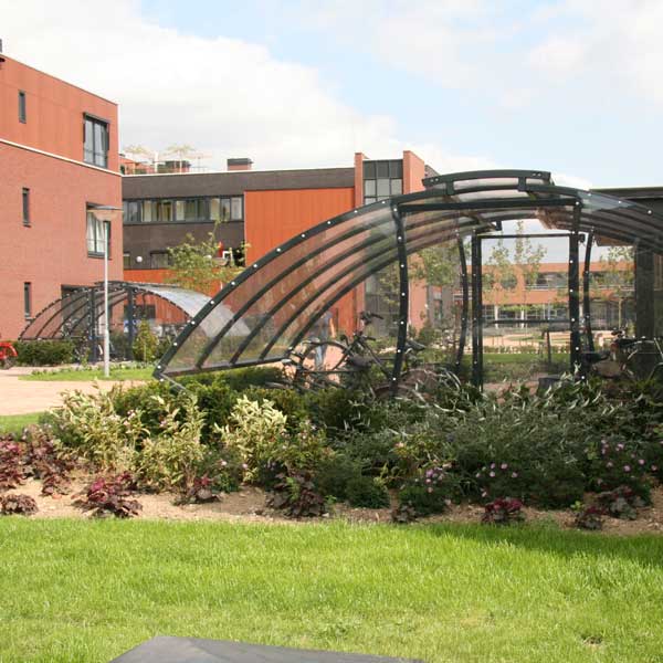 fietsoverkapping fietsenstalling fietsparkeren FalcoSail Bosdael Reuver