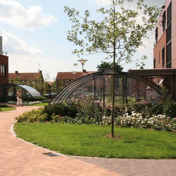 fietsoverkapping fietsenstalling fietsparkeren FalcoSail Bosdael Reuver