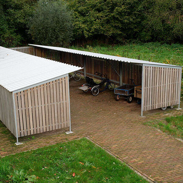 fietsparkeren straatmeubilair woongemeenschap