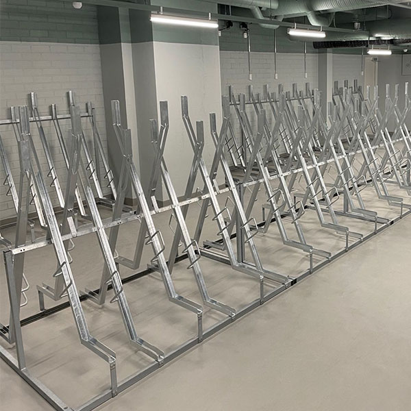 fietsparkeren ondergrond fietsenrekken etagerek fietsaanleunbeugel