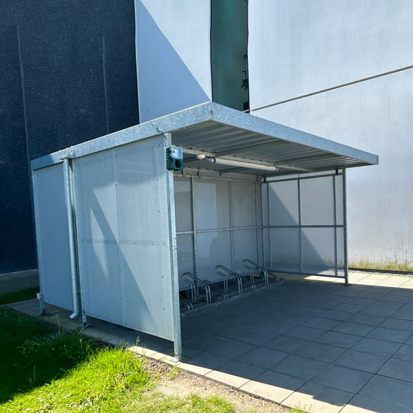 fietsparkeren pauzeruimte rookruimte berging