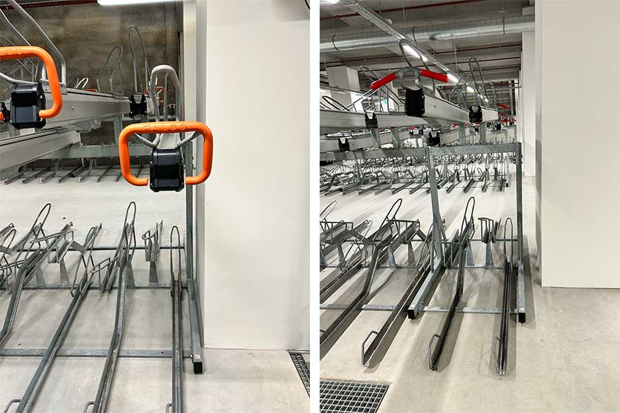 143919 fietsparkeren circulair fietsenrek etagerek