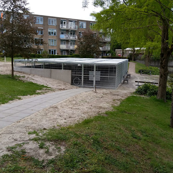 91350 fietsoverkapping fietsparkeren fietsenrek