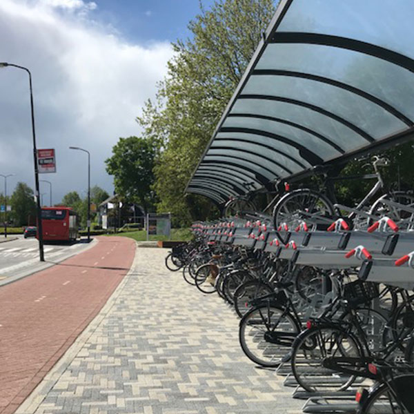 99123 fietsoverkapping fietsparkeren etagerekken