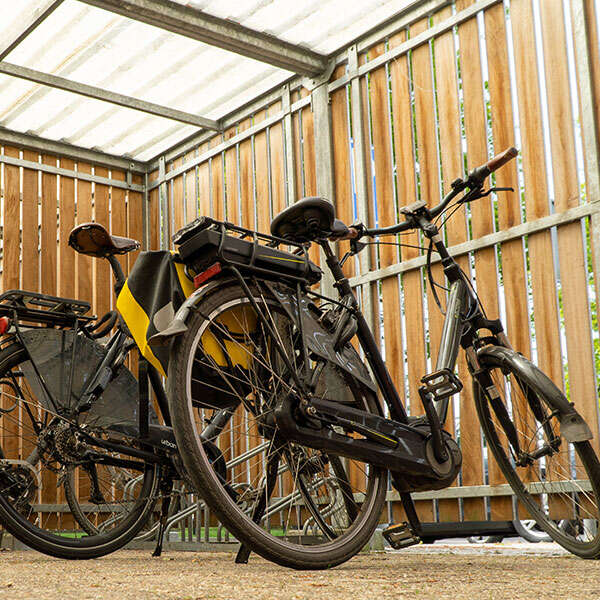 fietsparkeren fietsenrek fietsoverkapping