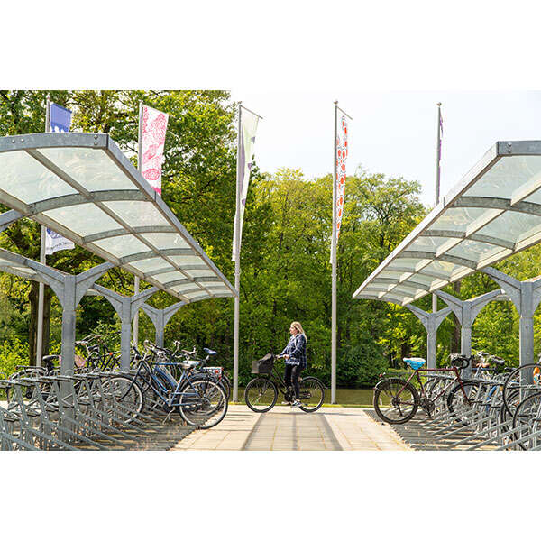 fietsparkeren fietsenrek fietsoverkapping