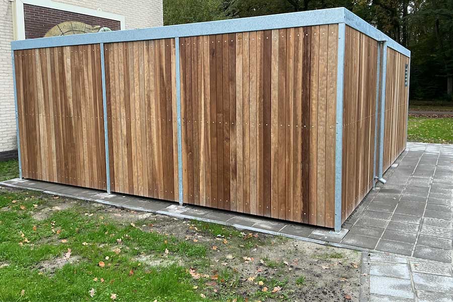  141455 fietsparkeren fietsoverkapping scootmobielstalling