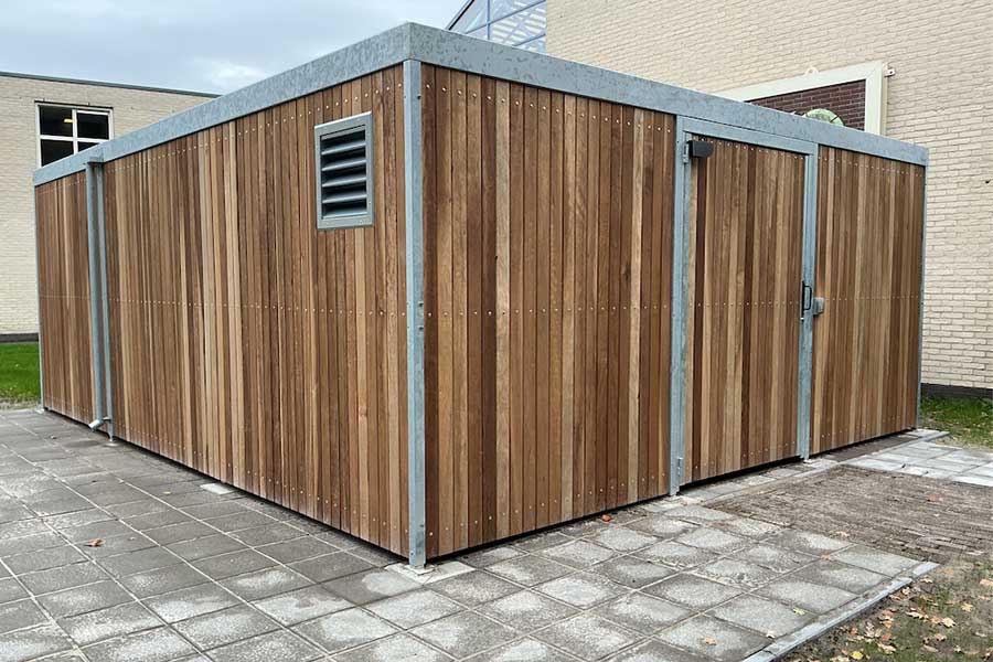  141455 fietsparkeren fietsoverkapping scootmobielstalling