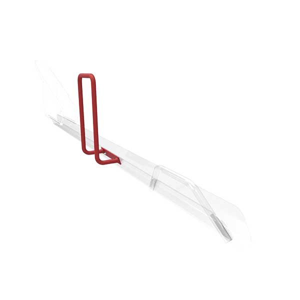 Afbeelding van het FalcoLevel Premium+ etagerek met aanbindvoorziening voor extra beveiliging en duurzaamheid in fietsenstallingen.