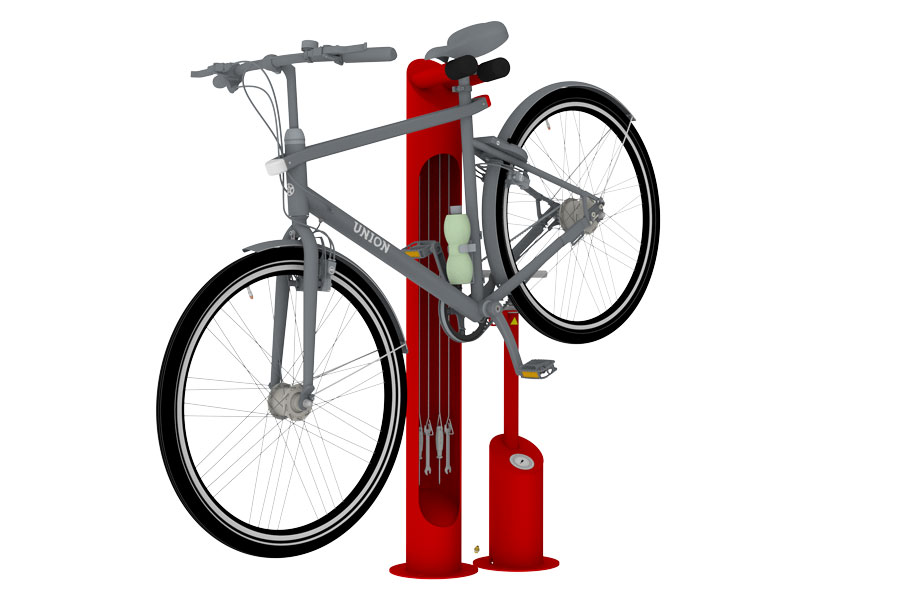 FalcoFiks 2.0 fietsreparatie-zuil