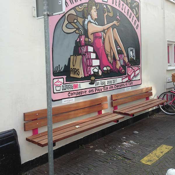 straatmeubilair buitenbank zitbank parkbank FalcoSway