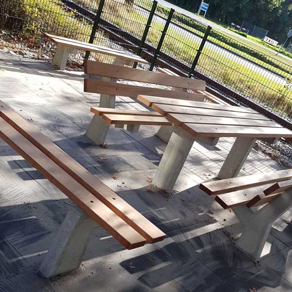 picknickset FalcoPark straatmeubilair