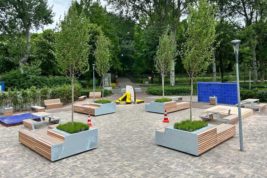 140267 140442 140443 straatmeubilair buitenbank boombank picknickset