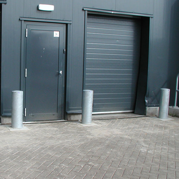 verkeersvoorziening anti-ram paal afzetpaal FalcoRound vast diam 219