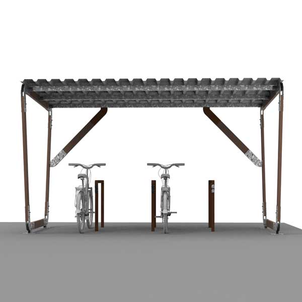 FalcoInfinity circulaire fietsoverkapping