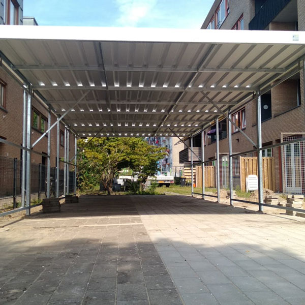 FalcoZan-360 dubbelzijdige fietsoverkapping