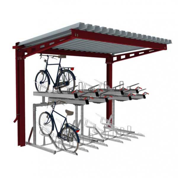 overkapping fietsparkeren FalcoHoth fietsoverkapping