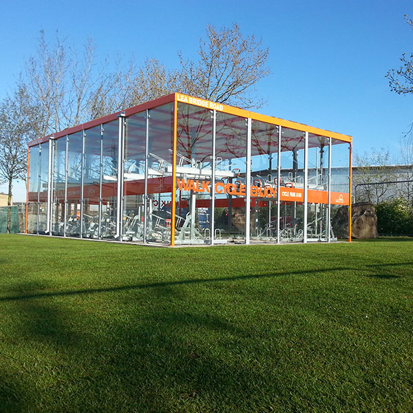 Fietsparkeren fietsoverkapping cycle hub op maat 