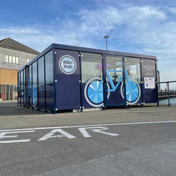 Cycle hubs voor etagerekken