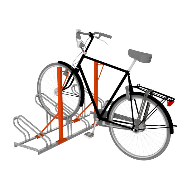 A-11 fietsenrek met aanbindpaal 00.610